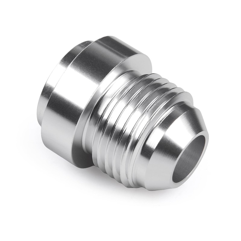CNRAQR 8AN Male Weld on Bung Fitting Aluminum Adapters 4PCS