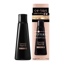 Flat Essential Serum-EX for Detangling and Curling, Stubborn Frizzy Hair, Curly Hair, Straight, Leave-In Treatment, With Detangling Ingredient EX (Hair Styling Ingredient), White Floral Scent, 4.1 fl oz (120 ml)