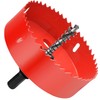 4-1/4"丨108mm Hole Saws with Heavy Duty Arbor HSS Bi-Metal Hole