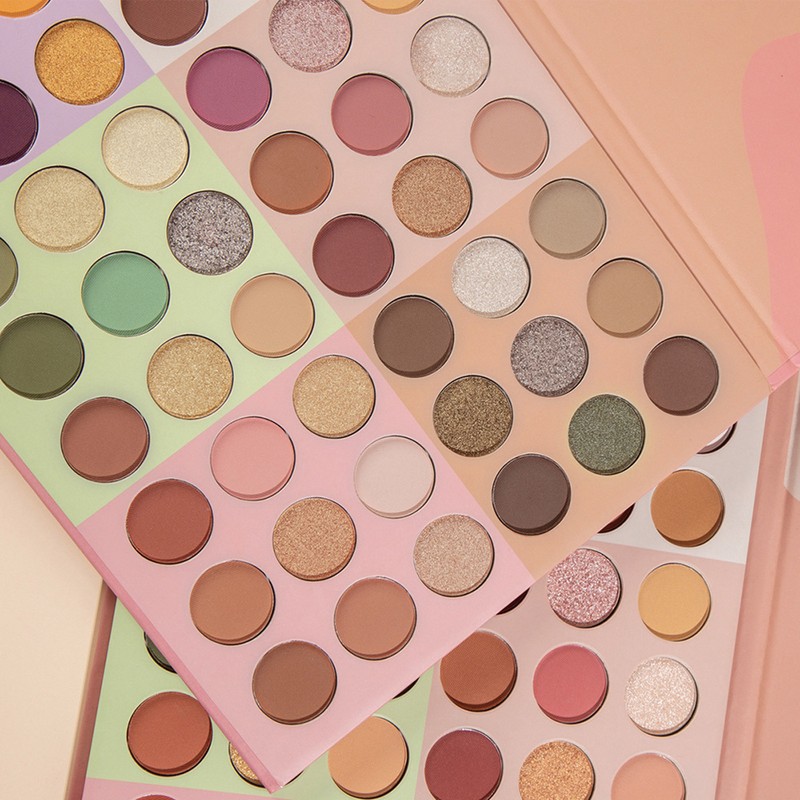 54 Colors Matte Eye Shadow Palette Shine Nude Make up
