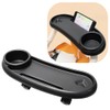 BRA-VORA Stroller Plate Black Stroller Table Bottle Drink Holder Baby