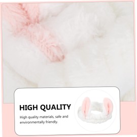 Healvian 3pcs Spa Headbands for Women Soft Animal Ears Makeup Hair Wraps for Face Washing Shower Quick-dry Comfortable Breathable Friends