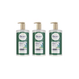 Bioré BIORE DAILY DETOX ORGANIC GREEN TEA FACIAL CLEANSER REMOVES OIL & DIRT 6.7oz 3PK