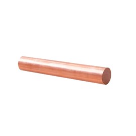 Tynulox 1Pcs Pure Copper Round Rod 1/2"(12mm) Dia 3.94" Length Bare Copper Cu Metal Rod for Metal Craft Hobbies