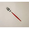 Cutipol GOA Red Silver Table Fork G004R