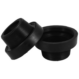 PartyKindom 2Pcs Urinal Drain Seal Rubber Ring Flange Gasket: Odor-Proof & Leak-Free Sealing Ring for Urinal Pipe Connection - Universal Fit Replacement Parts for Home & Public Restrooms