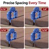 12 Packs 4-in-1 Multi-Size Deck Spacers Tool (5/32", 3/16", 1/4",
