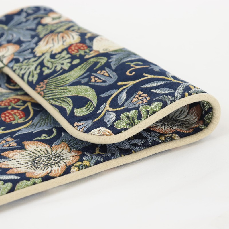 Kawashima Textile Celcom Morris Design Studio LL1710 Strawberry Thief Blue