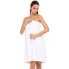 Skylinewears Women's Terry Cotton Spa Bath Towel Wrap with Adjustable