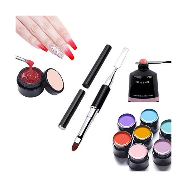 PayPie Dual-Ended Polygel Brush & Picker Brush tool, 2 in