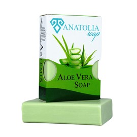 Anatolia Soap, Artemis Collection Aloe Vera Soap, Moisturizes And Nourishes The Skin, Leaving İt Smooth And Supple, Natural Organic For Body 3.5 Oz 1 Count (pack Of 1)