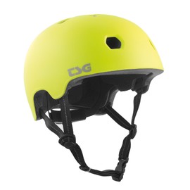 Tsg Meta Solid Color Helmet, Unisex, Meta Solid Color, satin acid yellow