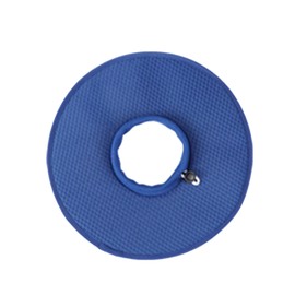 Dog Cone Collar Multipurpose Breathable Mesh Comfortable Prevents Licking Dog Recovery Elizabeth Collar for Large Dogs Dark Blue Dark Blue L