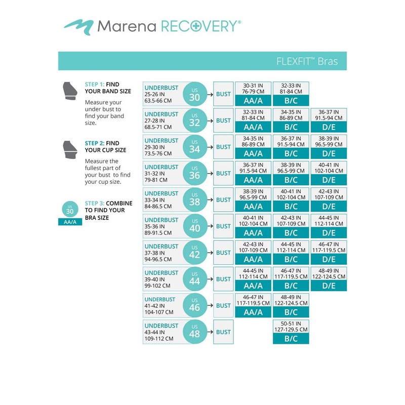 MARENA Flexfit Original Bra – Post Surgery Compression Bra with