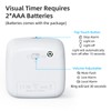 Yunbaoit Visueller Timer mit Nachtlicht, 60 Minuten Countdown Timer, Kinder
