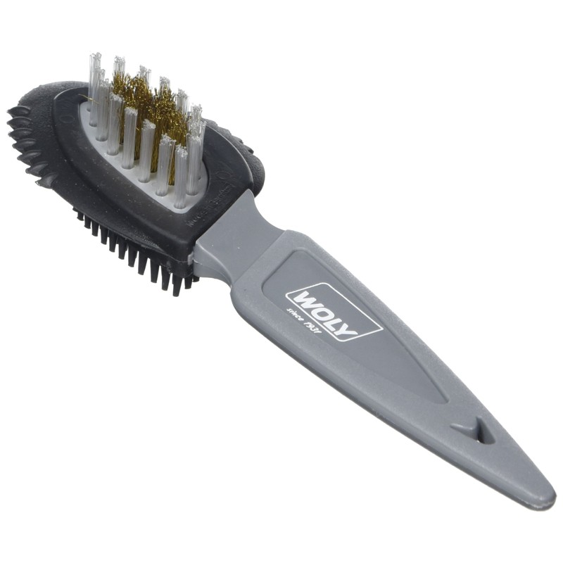 Woly Unisex-Adult Suede Shoe Brushes Grey One Size