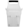 KADAX Storage Box, Storage Bin with Wheels, Plastic Containers with