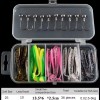 Juego Señuelos Pesca Bravmack 25 Pzs 5.5 Cm Nude