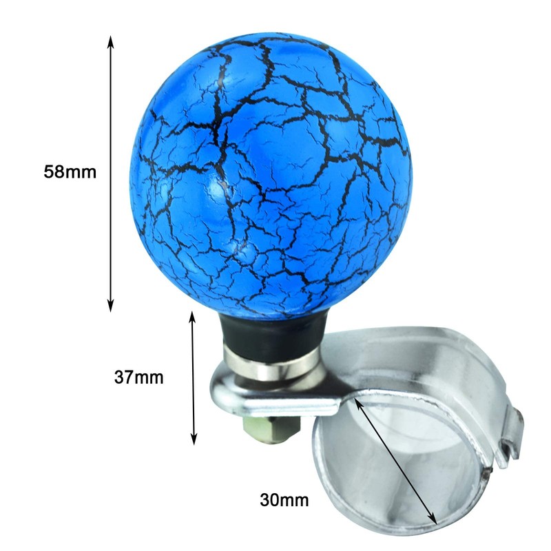 Lunsom Steering Wheel Spinner, Ball Suicide Knob Turning Grip Helper