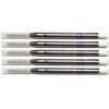5 Monteverde Ballpoint Pen Refills, Parker Style, GEL Ink, Fine