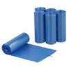Saedy 4 Gallon Small Kitchen Trash Bags, 15 L Blue
