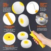 Leumoi 10 Pieces Corner Paint Roller Kit Including 9 Pcs