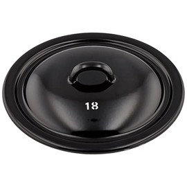 Riess 0255-017 Classic-Giants and Dwarfs Lid, Diameter-18 cm Black