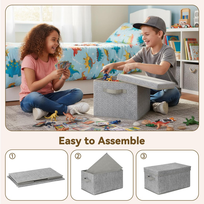 GRANNY SAYS Storage Bins with Lids, Keepsake Memory Box, Storage