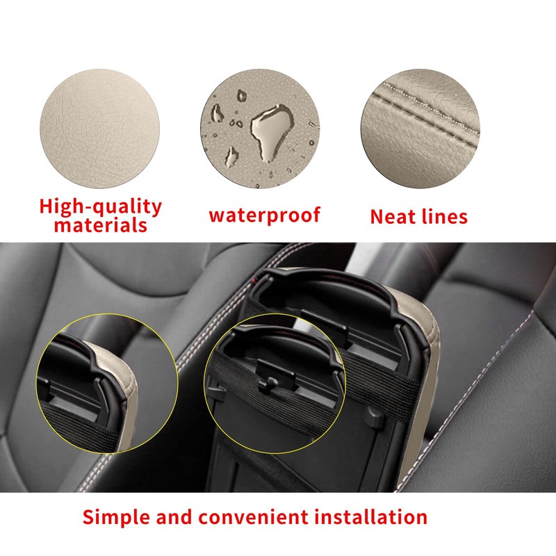 TTX LIGHTING Armrest Cover for Toyota Corolla 2014-2019 Center Console