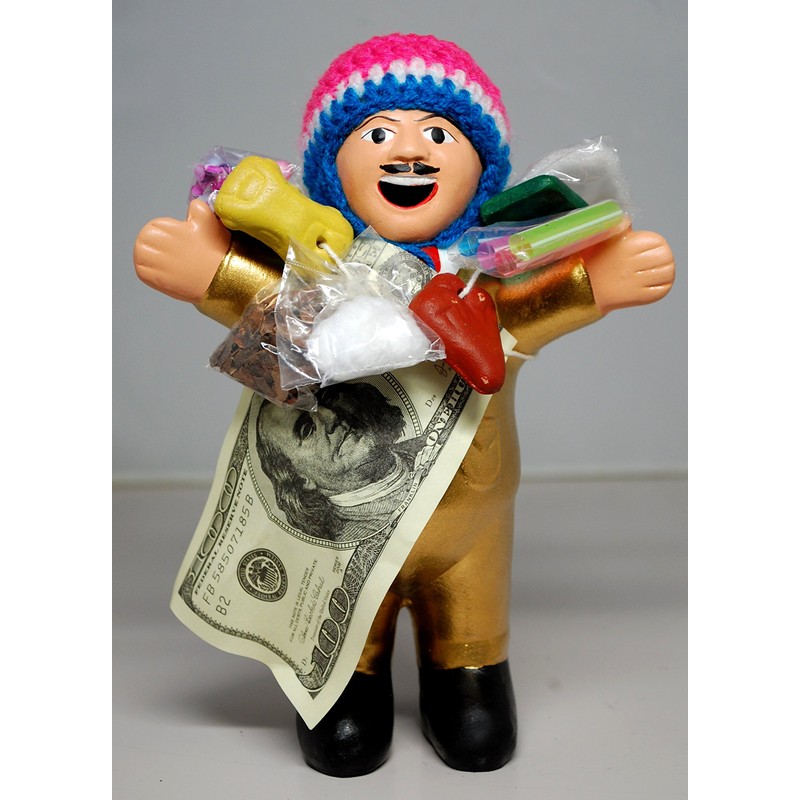 【EKEKO Ekeko Figurine 7.5 inches GOLD】 L Size Currently offering
