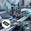 QUARKZMAN 2.54 mm Pitch 16 Pins DIP-IC Socket Connector Double