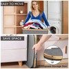 BALEINE Laundry Hamper with Lid, Tall Laundry Baskets with Bamboo