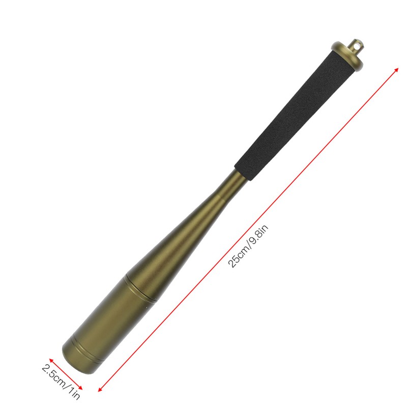 25mm Diameter Fishing Bat Tool Aluminium Alloy Head 2 Colours