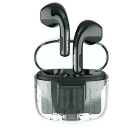 TRONYX Wireless Earbuds, Bluetooth 5.3 NEW Wireless Headphones with 4 ENC Mic, Bluetooth Earphones in Ear Deep Bass, Mini Ear Buds Bluetooth LED Display Compatible with Android/iOS/Window (Black)