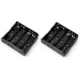 Corpco 4 x AA Battery Holder with Standard snap Connector 6V Output Type BH341 2 Pack