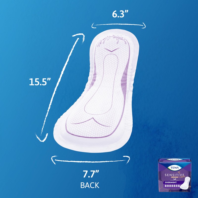 TENA Sensitive Care Incontinence Pads, Bladder Control & Postpartum for