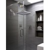 Cobbe Rainfall Shower Head for Bathroom, 11.8 Inch Large Rectangular