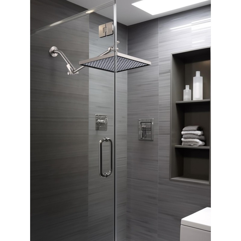 Cobbe Rainfall Shower Head for Bathroom, 11.8 Inch Large Rectangular
