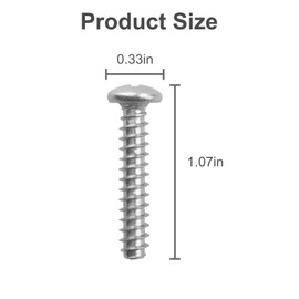 Screw Man 8533953 Washer Screw Fits for Whirlpool Maytag Washer Driven Hub Replaces 8533953 1179809 AH990227 EA990227 PS990227(6 PCS)