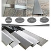Gastro-Blechdesign Transition Profile - 125 x 6 cm - Door