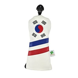 Foretra - Limited Edition Korea Flag Hybrid Headcover - Tour Quality Golf Club Cover - Style and Customize Your Golf Bag