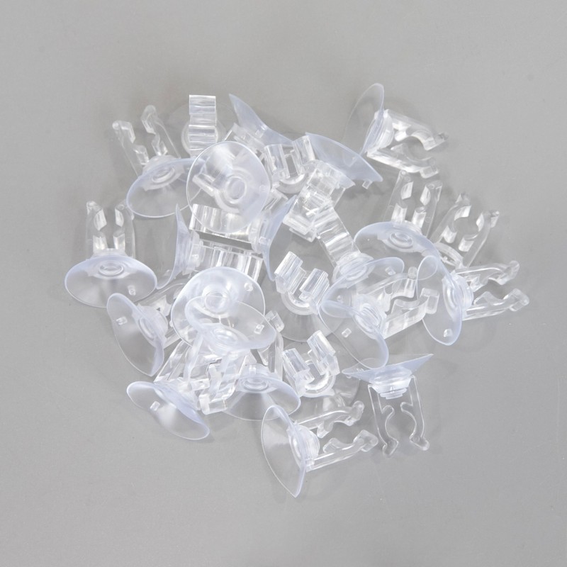 SHATCHI 50Pcs Window Suction Hooks Clips Window Suckers – 23mm
