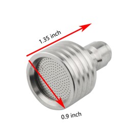YHXiXi High Pressure Wash Head Nozzle with 1/4 Quick Connect Adapter Soft Rain Nozzle Sprinkler for Washing Car Tire Details, Cleaning Garden Watering Car Wash Nozzle