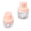 Mini Garlic Chopper Space Saving Small Size Clean Easily Simple