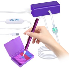 Kitgody Electric Diamond Painting Pen with Adjustable Suction, Vacuum Diamond Art Painting Pen, Diamonds Art Painting Accessories and Tools, Quiet and Long-Lasting