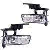 ENERBITIOUS Fog Lights Assembly for 1999-2002 Chevy Silverado 1500 2500,
