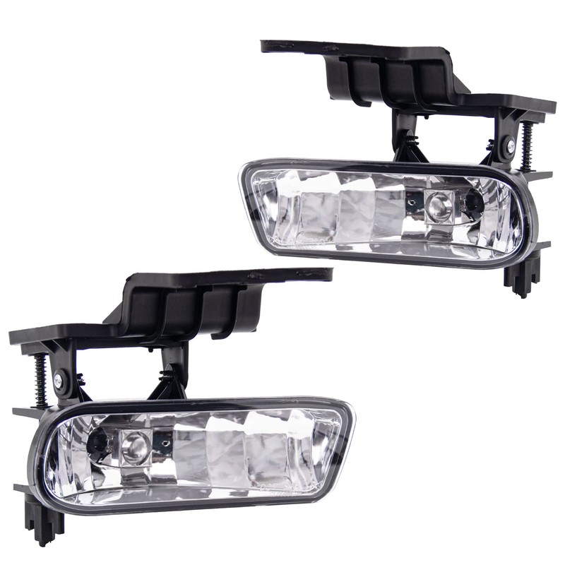 ENERBITIOUS Fog Lights Assembly for 1999-2002 Chevy Silverado 1500 2500,
