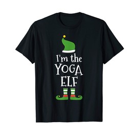 Yoga Elf Costume for Matching Family Christmas Group T-Shirt