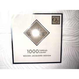 Art of the Weave 1000 TC Cotton Blend Sheet Set Feathers/Leave