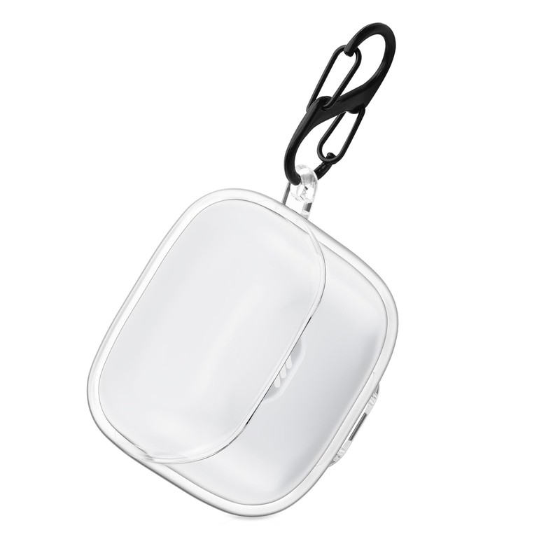 kwmobile Earphones Case Compatible with JBL Tune Flex - Crystal
